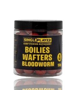 SINGLEPLAYER Boilies Wafters Bloodworm 150g 16mm SINGLEPLAYER Boilies Wafters Bloodworm 150g 16mm